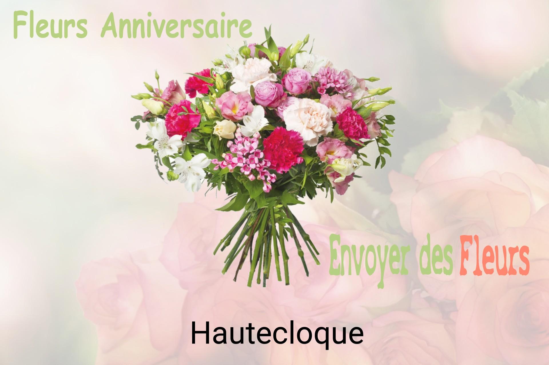 Bouquet de fleurs d’anniversaire livré à Hautecloque